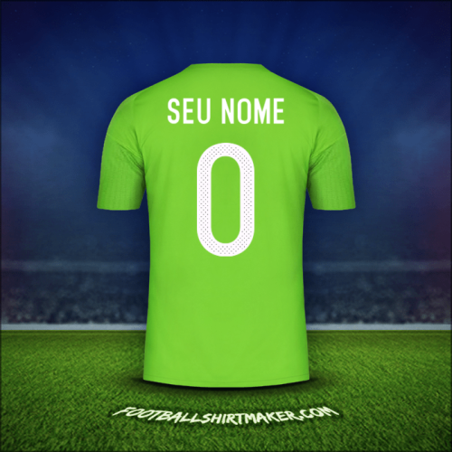 Camisa Argélia 2016/17 Alternativa -  seu nome - 0
