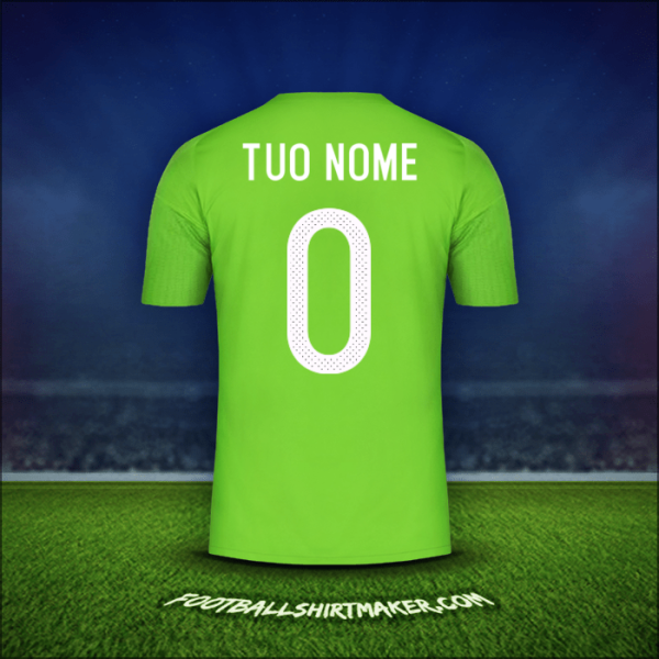 Maglia Algeria 2016/17 Seconda -  tuo nome - 0
