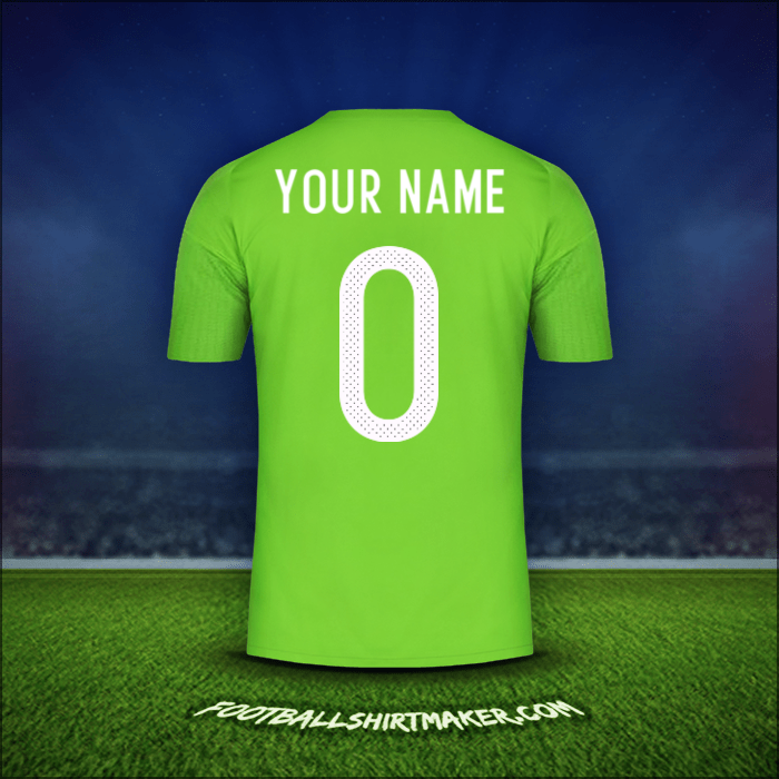 Jersey Algeria 2016/17 Away -  your name - 0