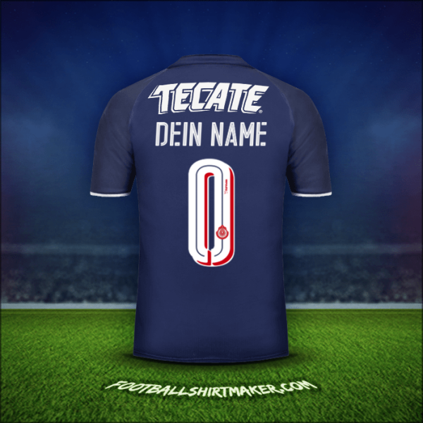 Trikot Guadalajara 2017 Dritte -  dein name - 0