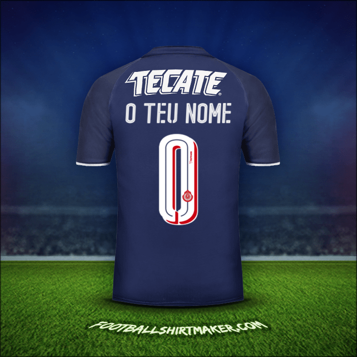 Camisola Guadalajara 2017 Terceira -  o teu nome - 0