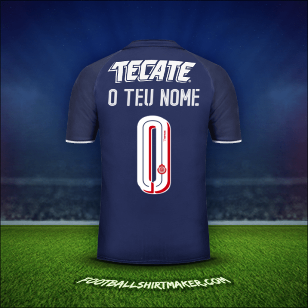 Camisola Guadalajara 2017 Terceira -  o teu nome - 0