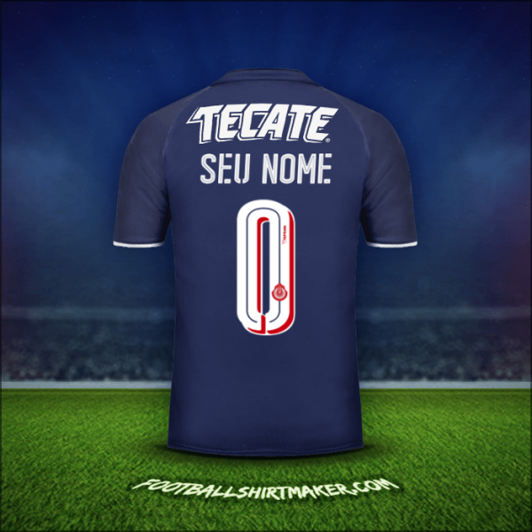 Camisa Guadalajara 2017 Terceira -  seu nome - 0
