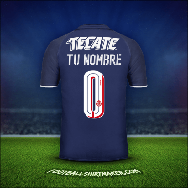 Camiseta Guadalajara 2017 Tercera -  tu nombre - 0