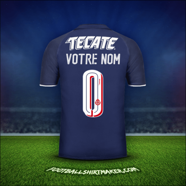 Maillot Guadalajara 2017 Troisième -  votre nom - 0