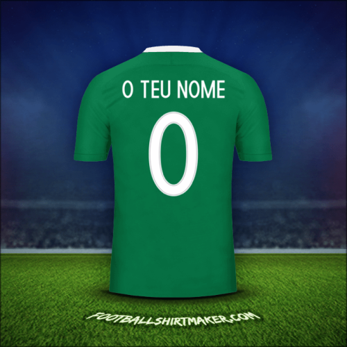 Camisola Nigéria 2016/17 -  o teu nome - 0
