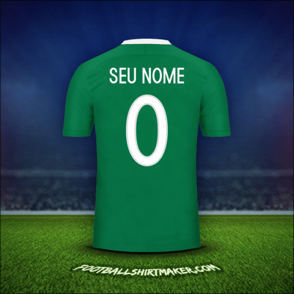 Camisa Nigéria 2016/17 -  seu nome - 0