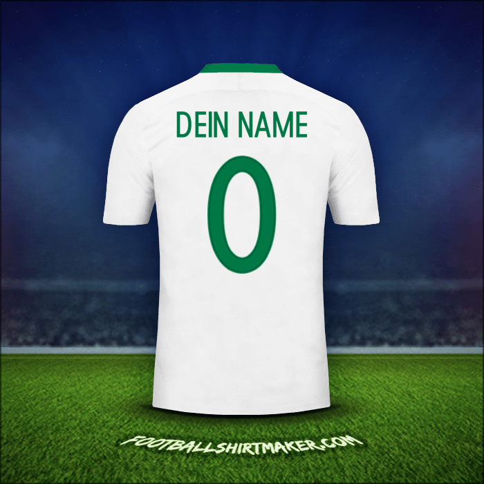 Trikot Nigeria 2016/17 Auswärts -  dein name - 0