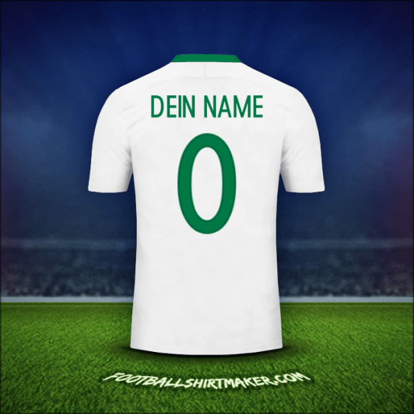 Trikot Nigeria 2016/17 Auswärts -  dein name - 0