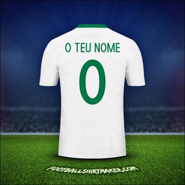 Camisola Nigéria 2016/17 Alternativa -  o teu nome - 0