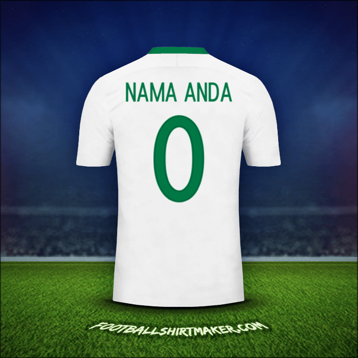 Jersey Nigeria 2016/17 Alternatif -  nama anda - 0