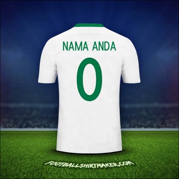 Jersey Nigeria 2016/17 Alternatif -  nama anda - 0