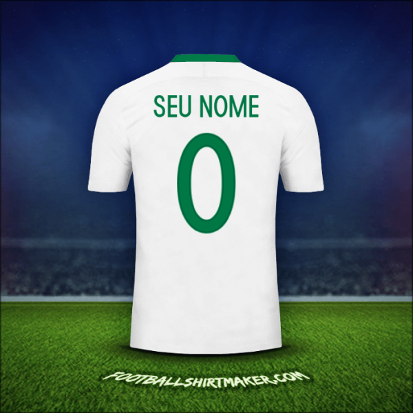 Camisa Nigéria 2016/17 Alternativa -  seu nome - 0