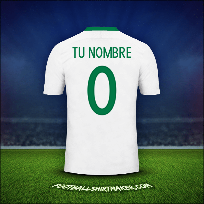 Camiseta Nigeria 2016/17 Visita -  tu nombre - 0