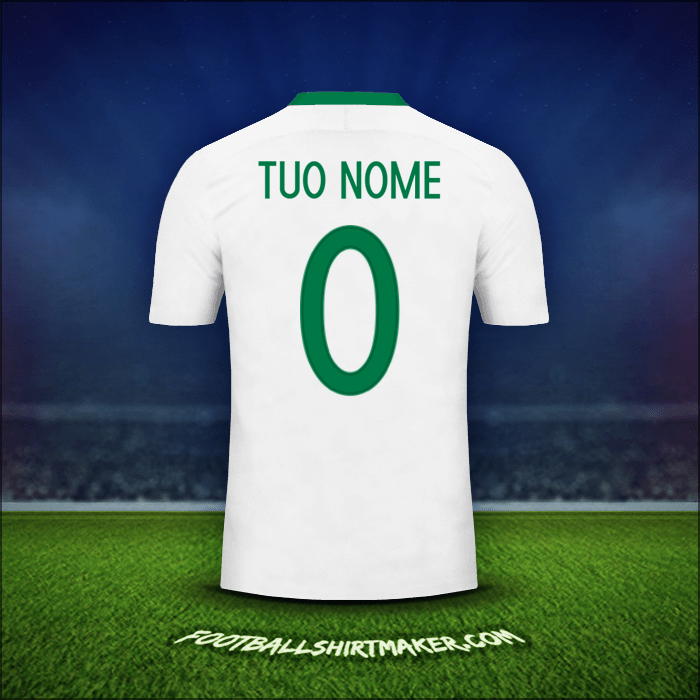 Maglia Nigeria 2016/17 Seconda -  tuo nome - 0