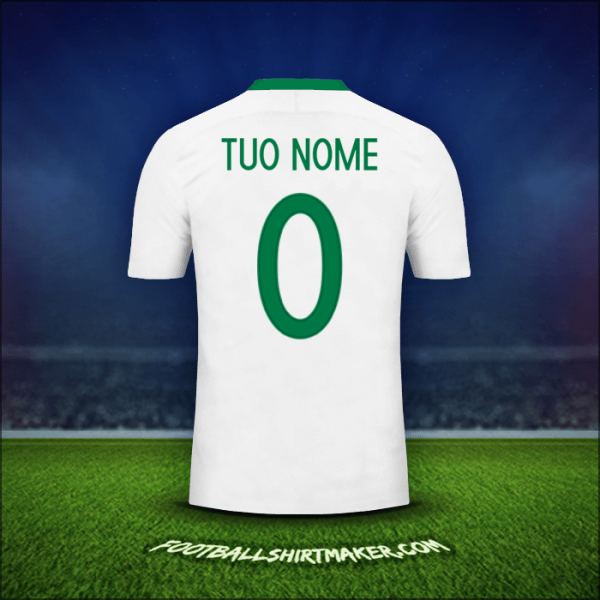 Maglia Nigeria 2016/17 Seconda -  tuo nome - 0
