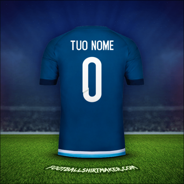 Maglia Argentina 2016 Seconda -  tuo nome - 0