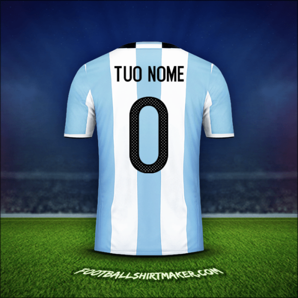 Maglia Argentina 2016 -  tuo nome - 0