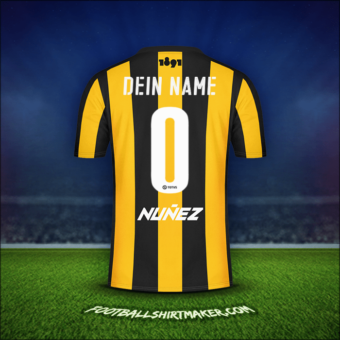 Trikot Peñarol 2016/17 -  dein name - 0