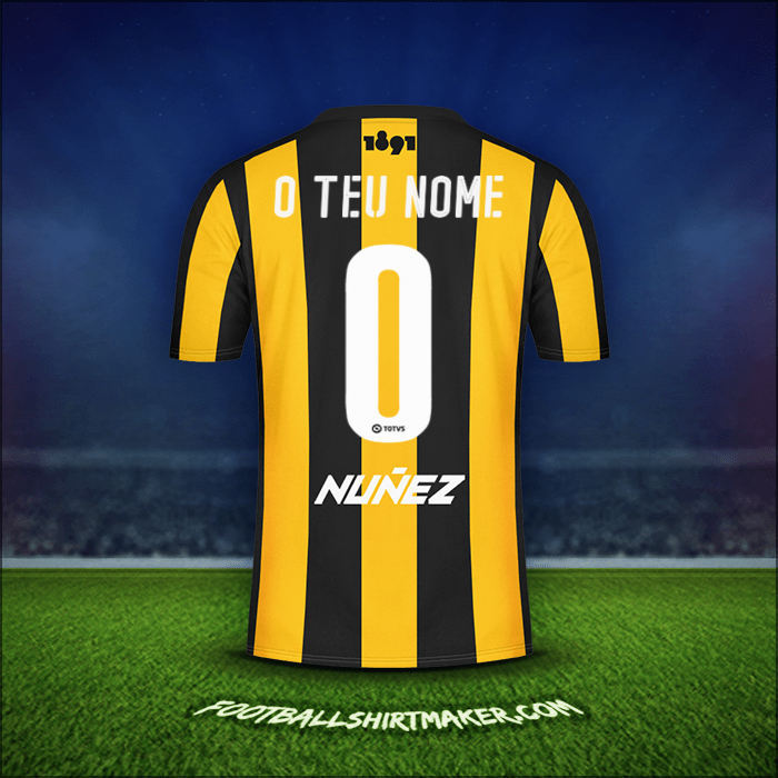 Camisola Peñarol 2016/17 -  o teu nome - 0