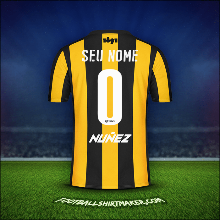 Camisa Peñarol 2016/17 -  seu nome - 0