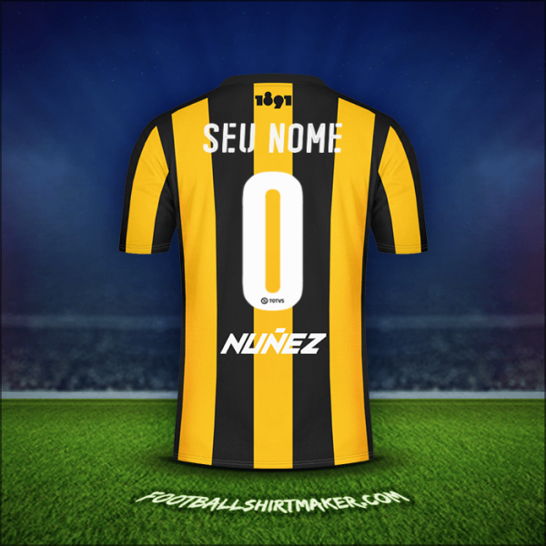 Camisa Peñarol 2016/17 -  seu nome - 0