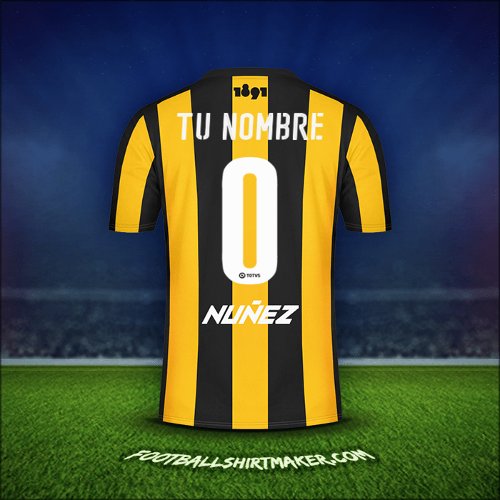 Camiseta Peñarol 2016/17 -  tu nombre - 0