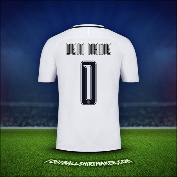 Trikot Paris Saint Germain Cup 2016/17 Dritte -  dein name - 0