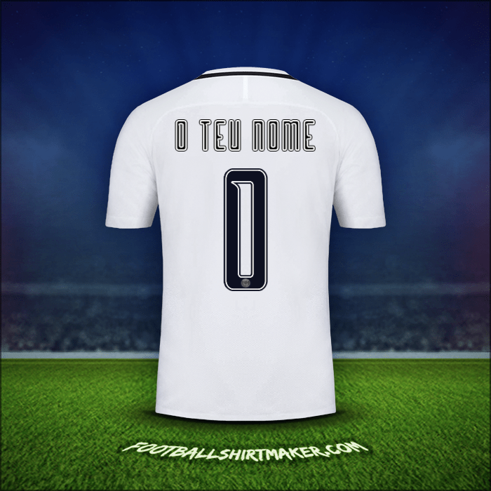 Camisola Paris Saint Germain Cup 2016/17 Terceira -  o teu nome - 0
