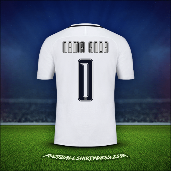Jersey Paris Saint Germain Cup 2016/17 Ketiga -  nama anda - 0