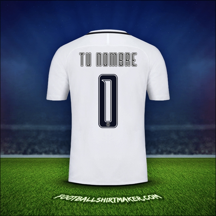 Camiseta Paris Saint Germain Cup 2016/17 Tercera -  tu nombre - 0