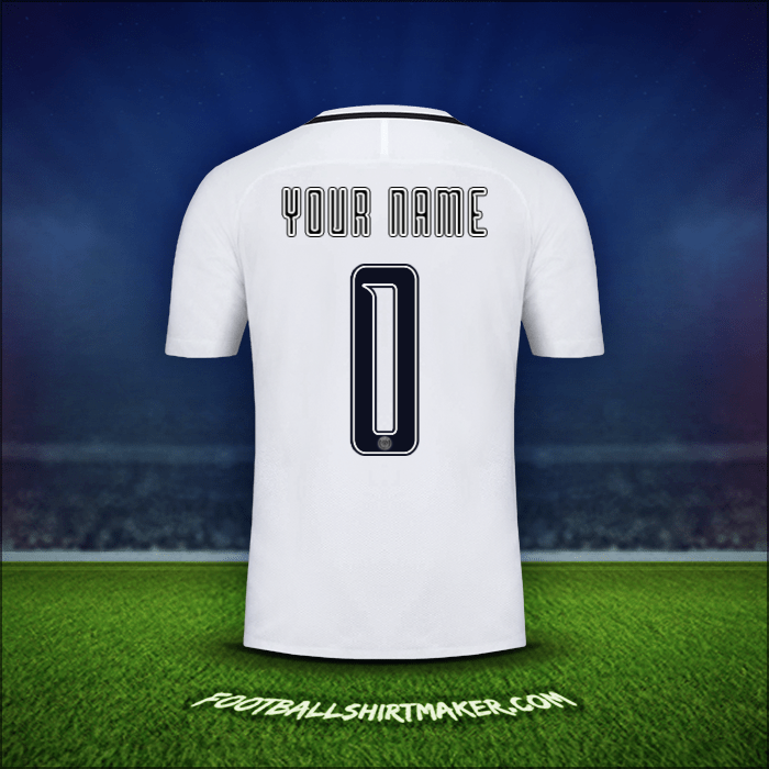 Shirt Paris Saint Germain Cup 2016/17 Third -  your name - 0
