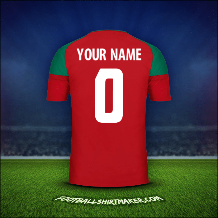 Jersey Morocco 2017 -  your name - 0