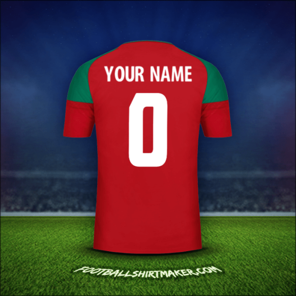 Jersey Morocco 2017 -  your name - 0