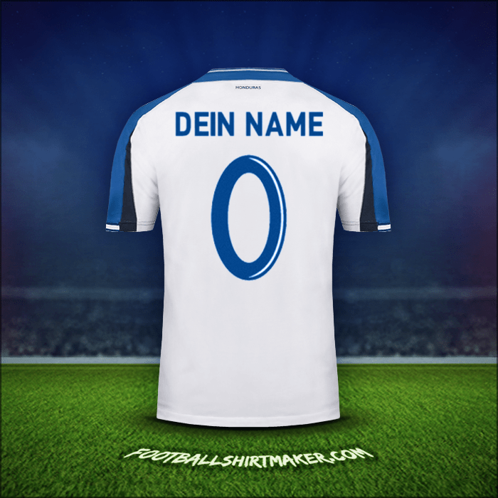 Trikot Honduras 2016/17 -  dein name - 0