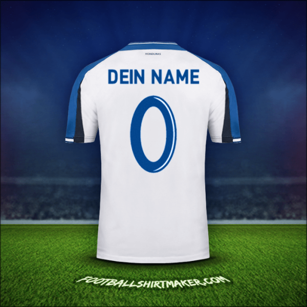 Trikot Honduras 2016/17 -  dein name - 0