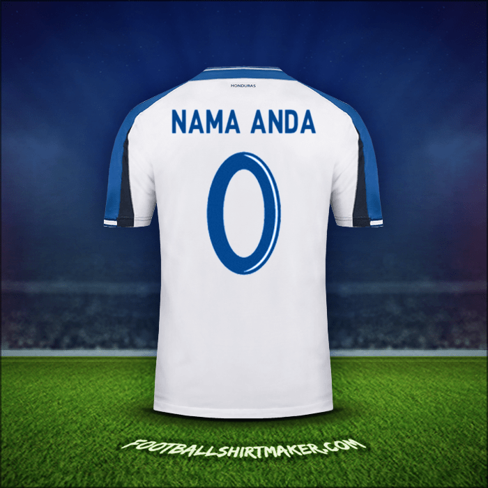Jersey Honduras 2016/17 -  nama anda - 0