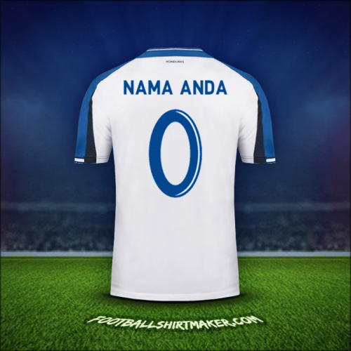 Jersey Honduras 2016/17 -  nama anda - 0