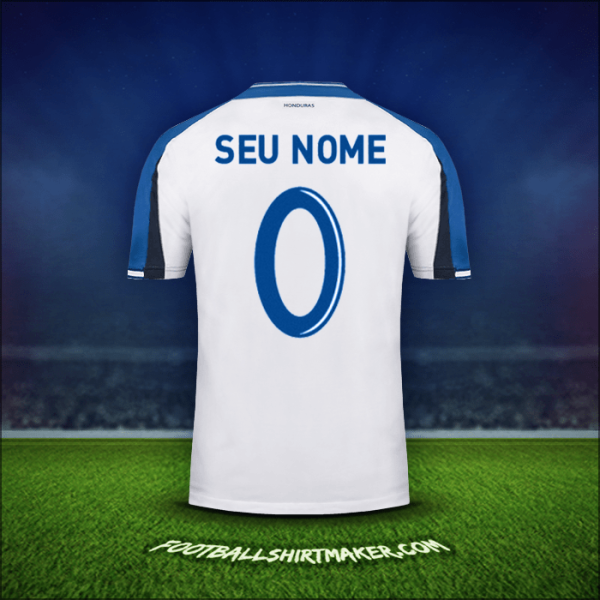 Camisa Honduras 2016/17 -  seu nome - 0