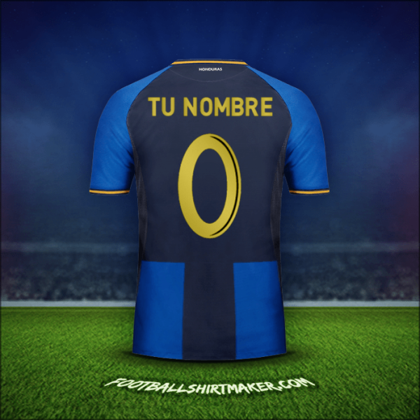 Camiseta Honduras 2016/17 Tercera -  tu nombre - 0