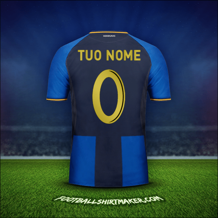Maglia Honduras 2016/17 Terza -  tuo nome - 0