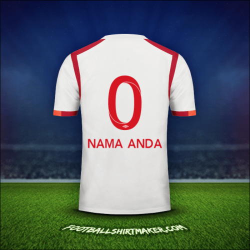 Jersey Universitario 2017 -  nama anda - 0