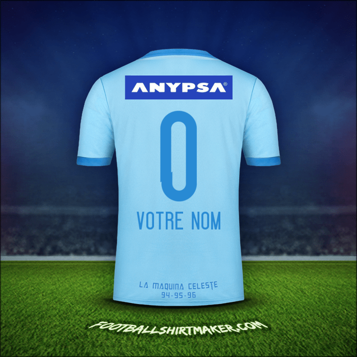 Maillot Sporting Cristal 2017 -  votre nom - 0