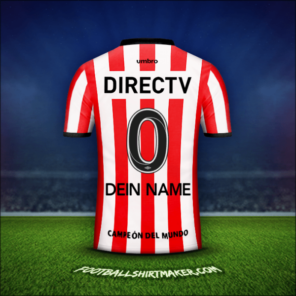 Trikot Estudiantes de la Plata 2016 -  dein name - 0