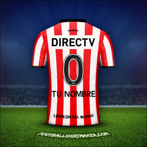 Camiseta Estudiantes de la Plata 2016 -  tu nombre - 0