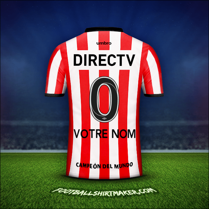 Maillot Estudiantes de la Plata 2016 -  votre nom - 0