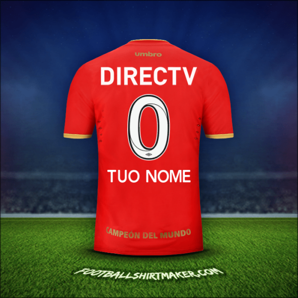 Maglia Estudiantes de la Plata 2016 Seconda -  tuo nome - 0