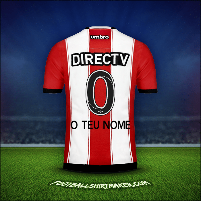 Camisola Estudiantes de la Plata 2017 -  o teu nome - 0