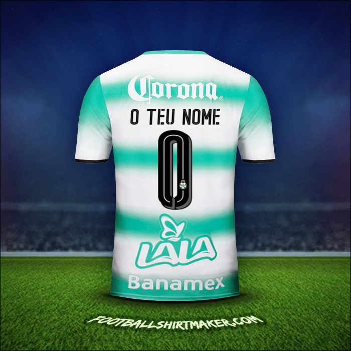 Camisola Santos Laguna 2016/17 -  o teu nome - 0