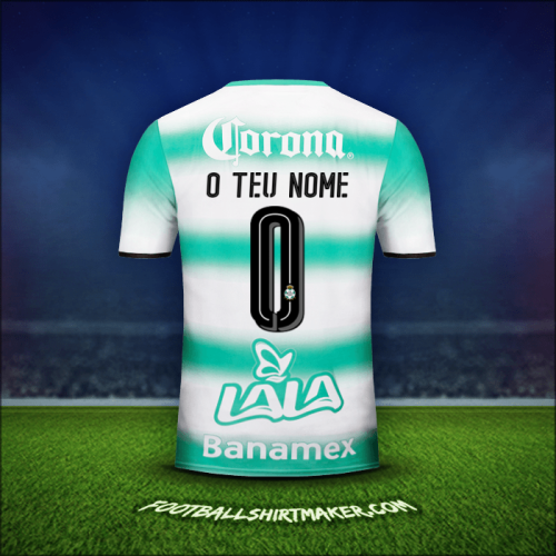 Camisola Santos Laguna 2016/17 -  o teu nome - 0